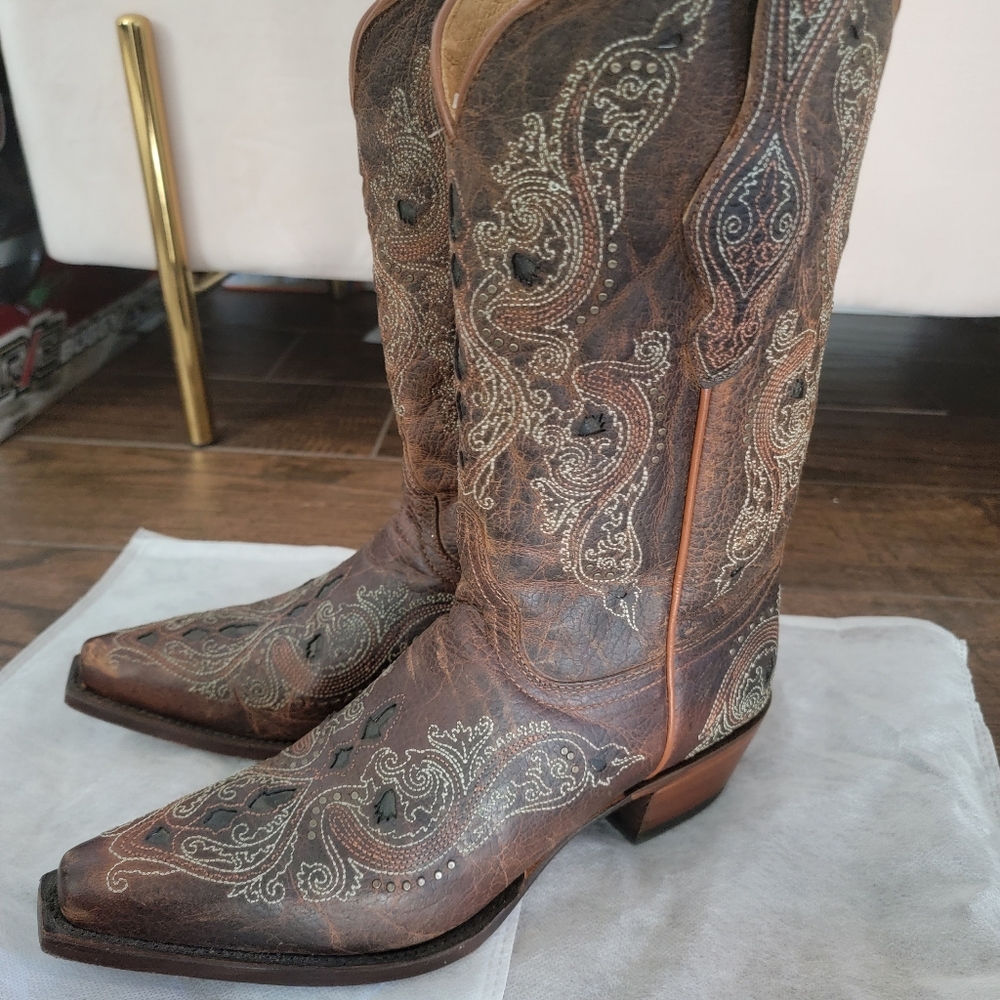 Womens Shyanne Brown Western Boots
